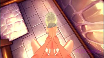 (Тузак) Элвиш кызматчысы сизге бетиңизди жууганга жардам берет.